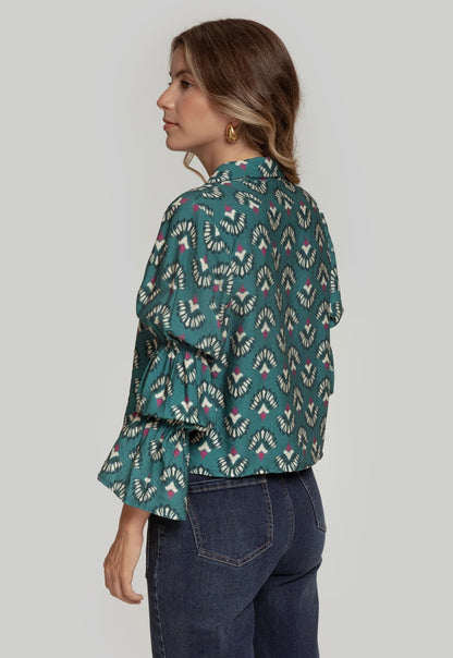 FLORENCE | Printed blouse