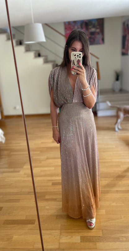 GLORY | Shiny Maxi Dress