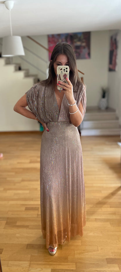 GLORY | Shiny Maxi Dress