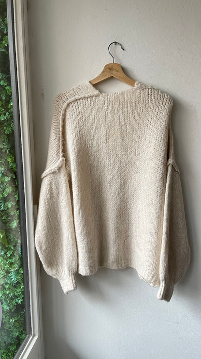 SAM | Open Knit Cardigan