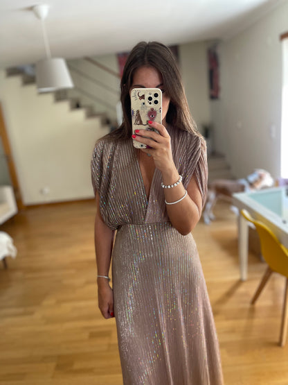 GLORY | Shiny Maxi Dress