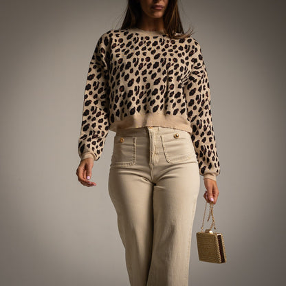 CAMY | Malha animal print