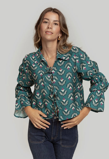 FLORENCE | Printed blouse