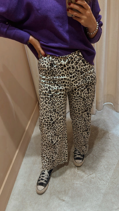 BROOKE | Animal print jeans