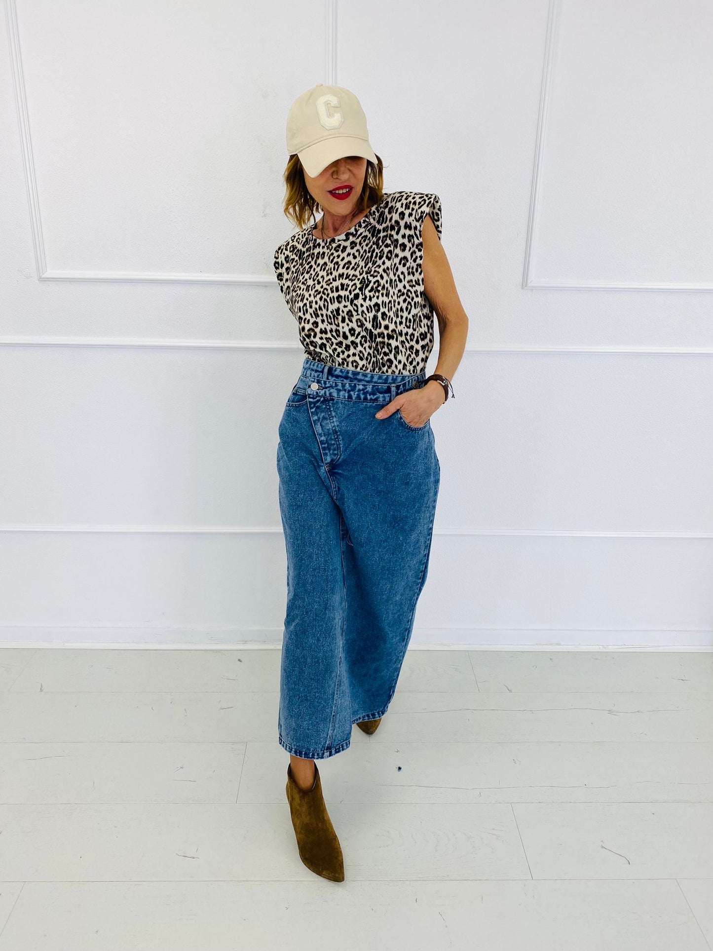 BONNIE | Saia jeans midi