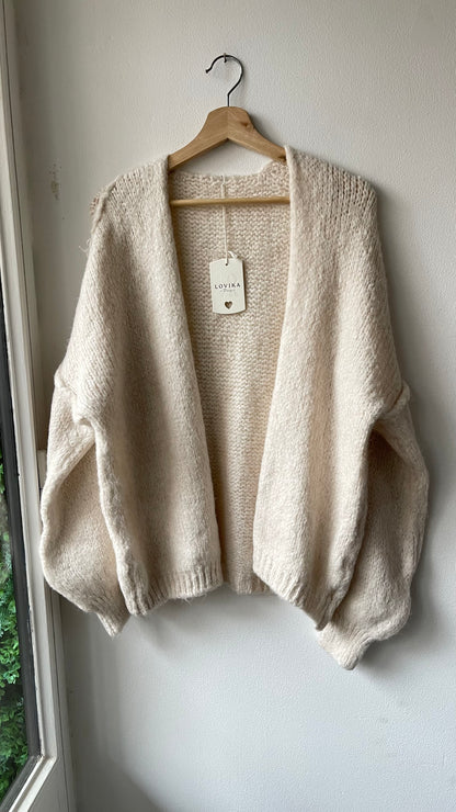 SAM | Open Knit Cardigan