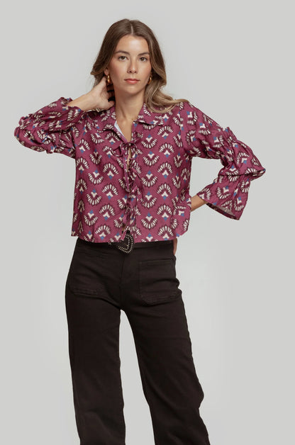 FLORENCE | Printed blouse