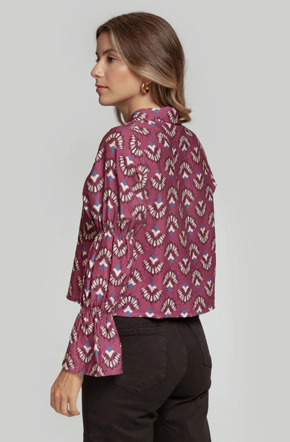 FLORENCE | Printed blouse