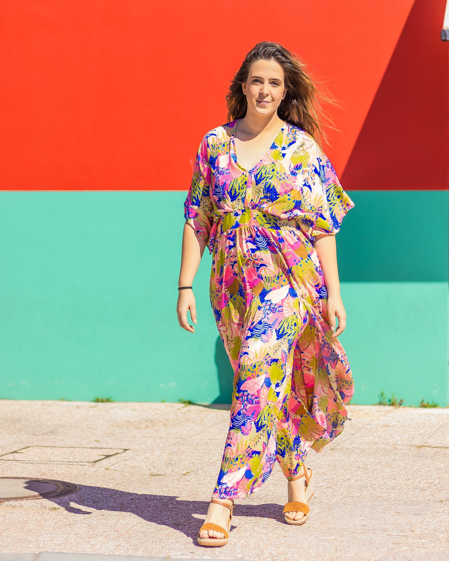 MARIE | Vestido Maxi floral