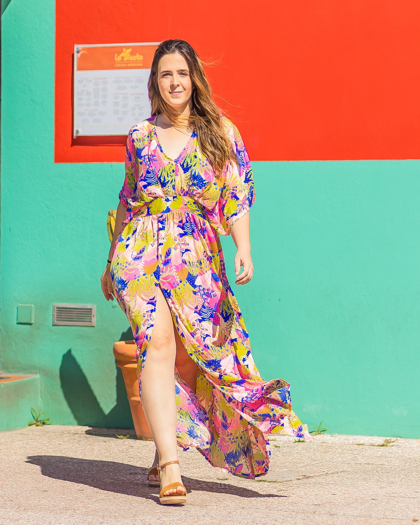 MARIE | Vestido Maxi floral