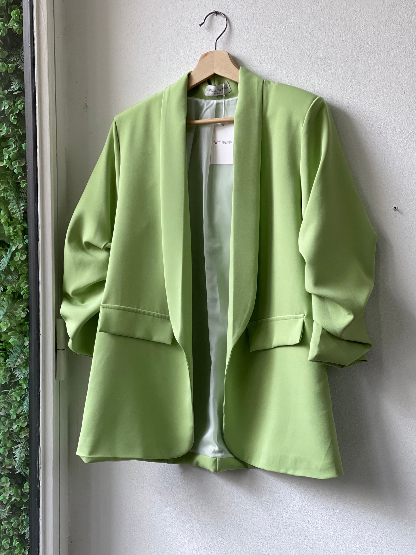 RENÉ | Open blazer with pockets