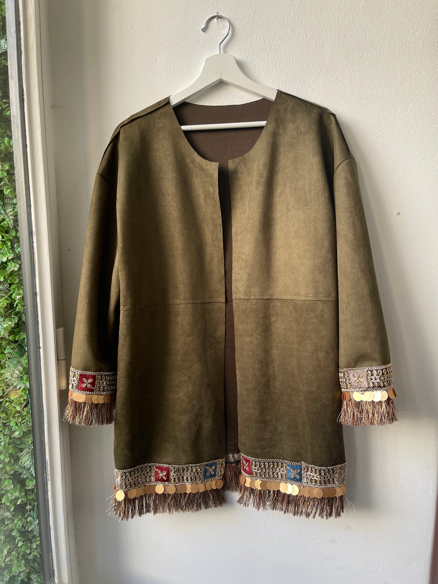 INDIA | Khaki coat