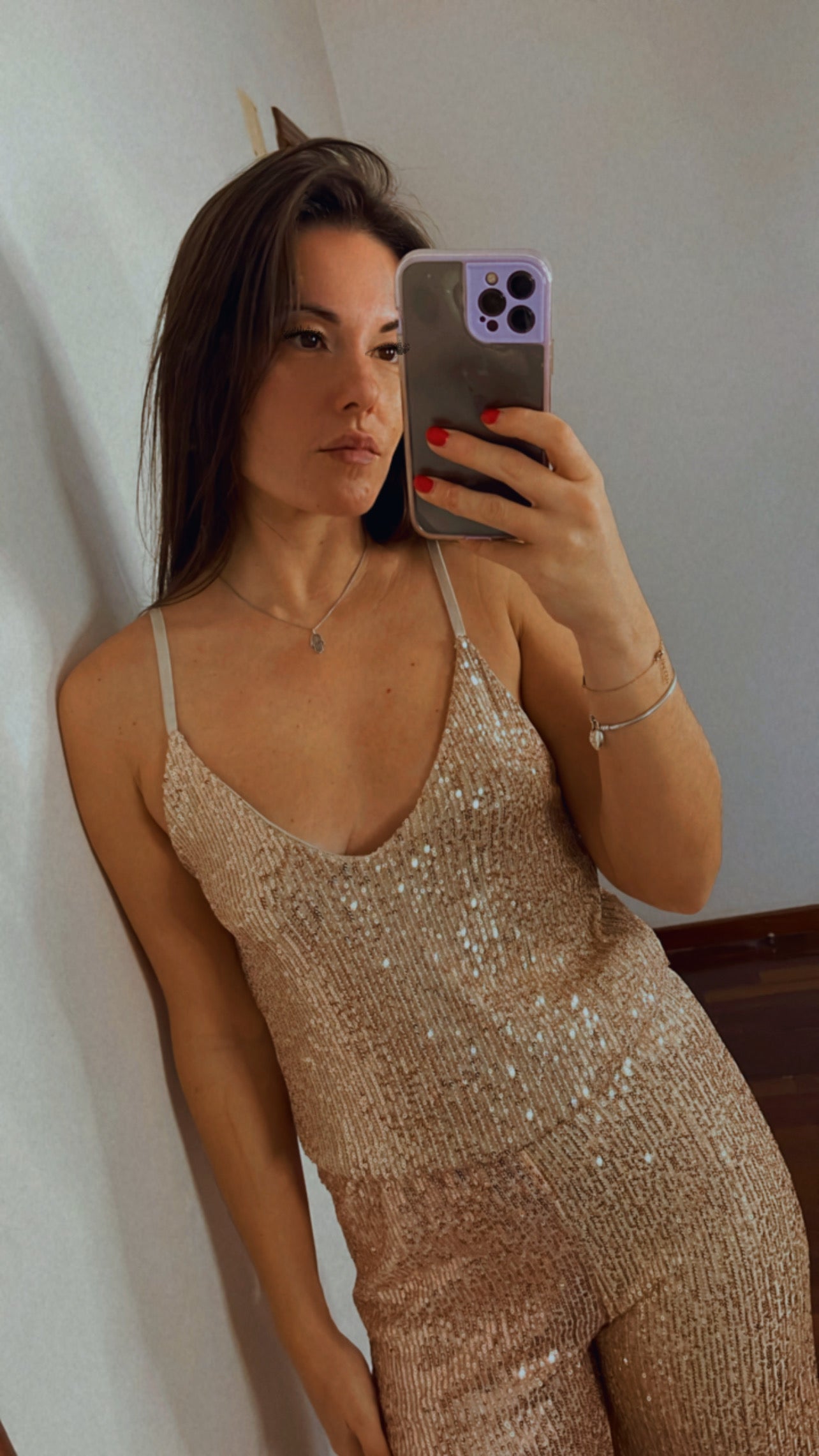 SPARKLE | Sequin top