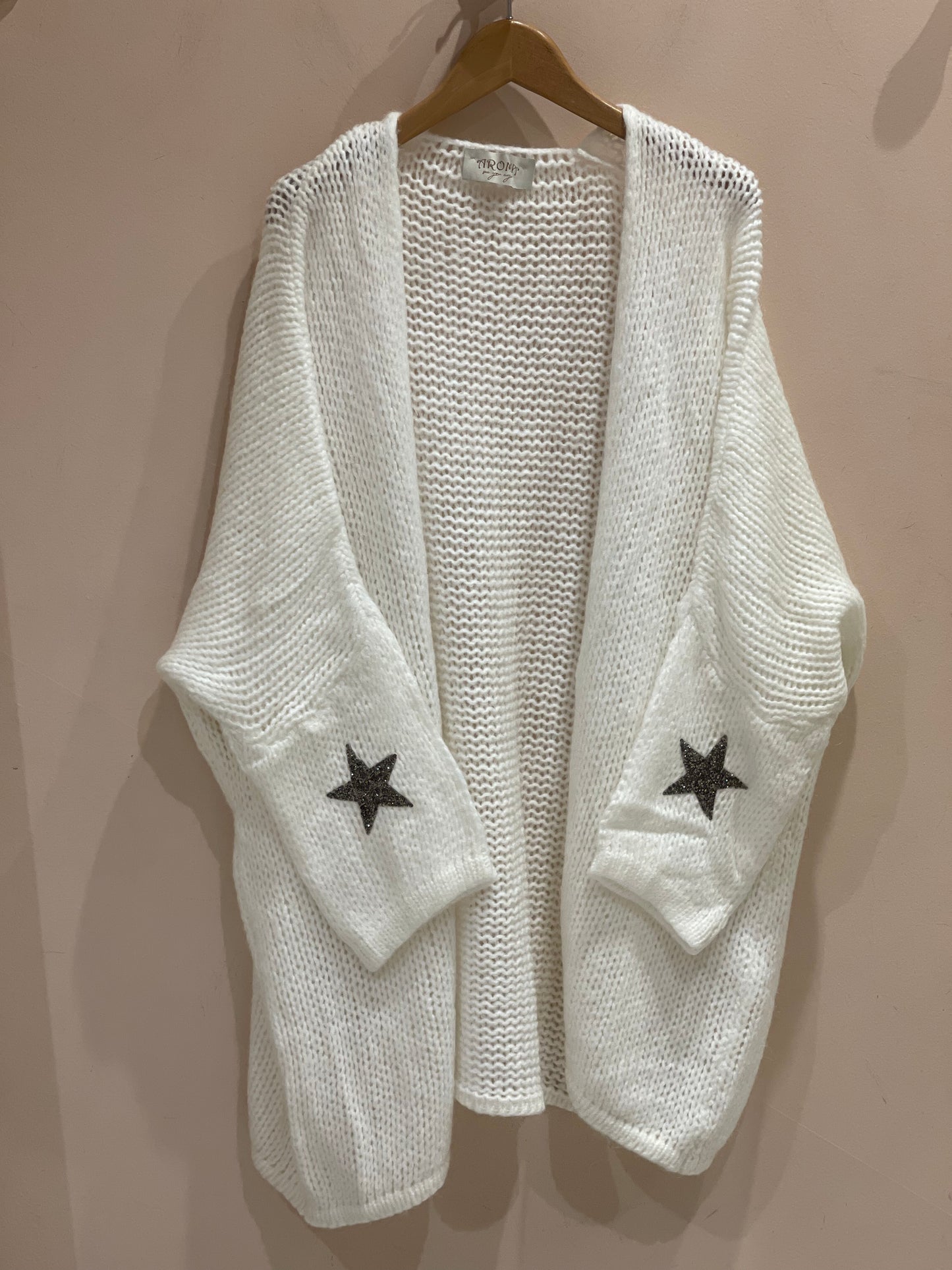 STAR | Cardigan Maxi em malha