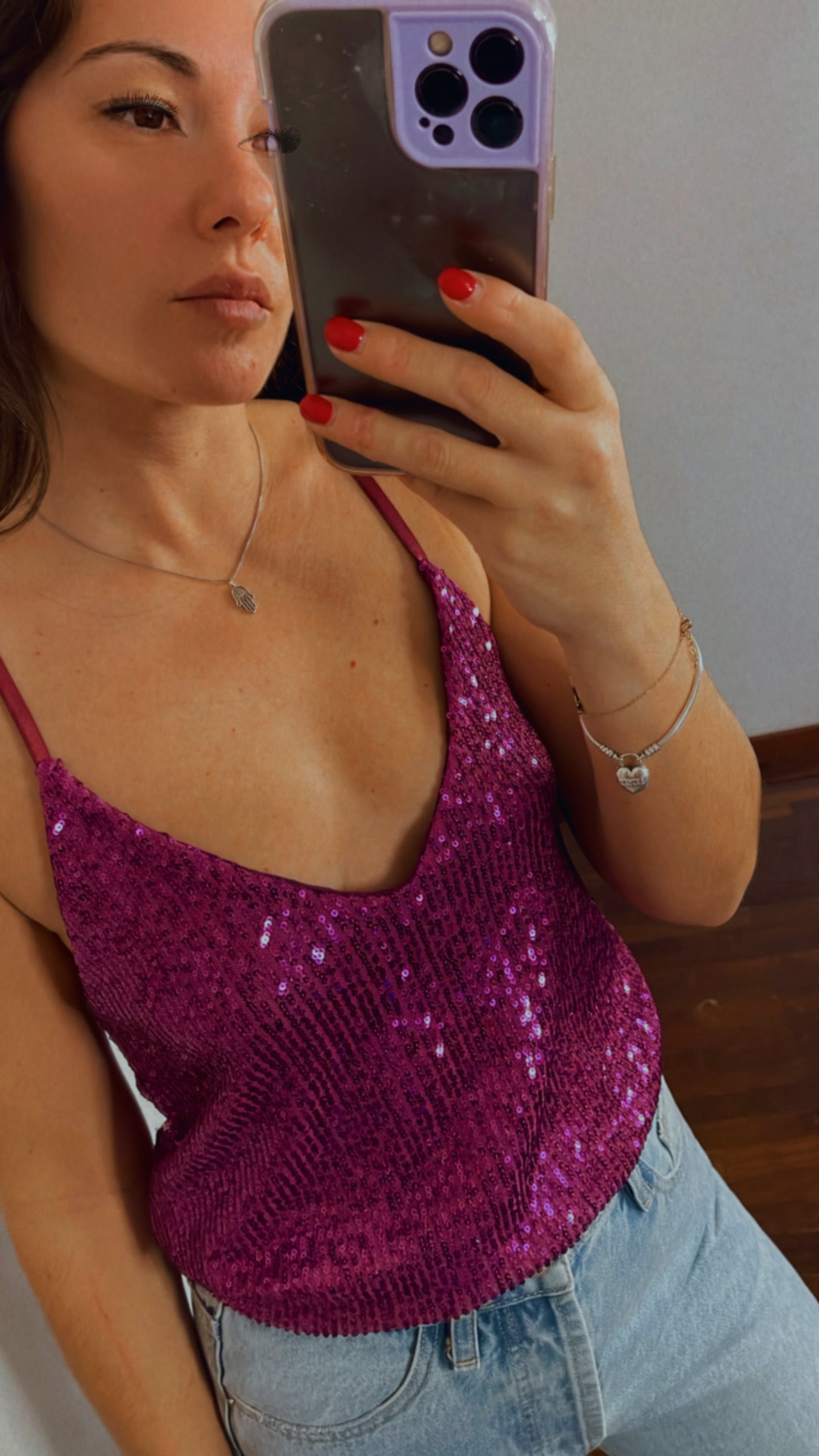 SPARKLE | Sequin top