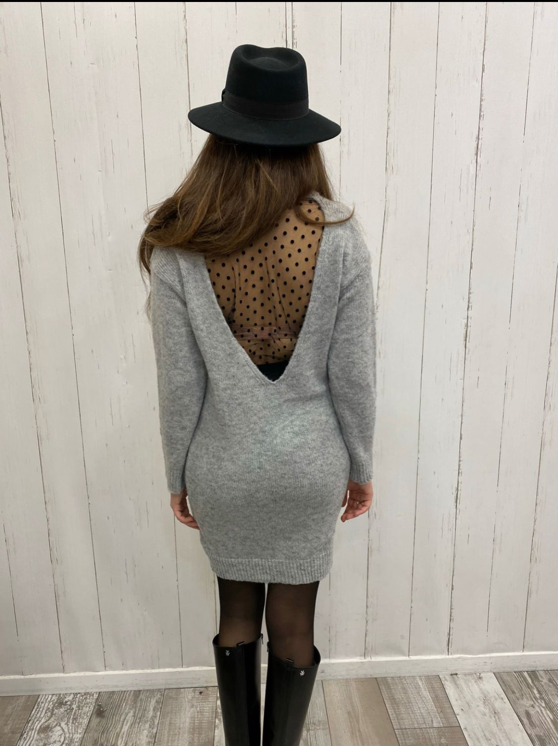 PLUMETI | Knitted dress